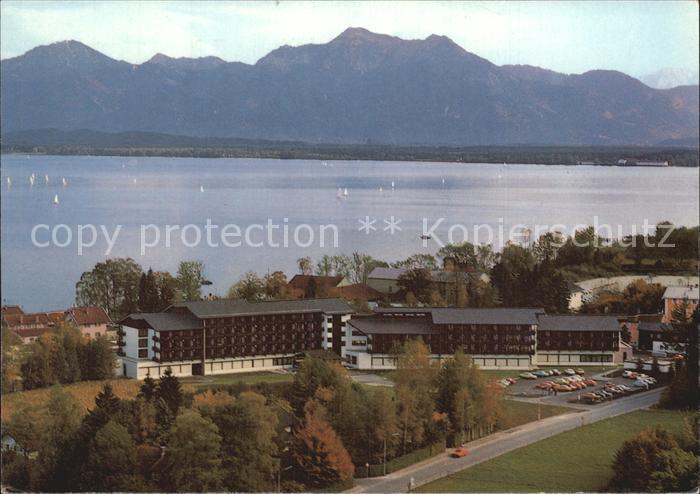 Prien Chiemsee Med Klinik St Irmingard Fliegeraufnahme