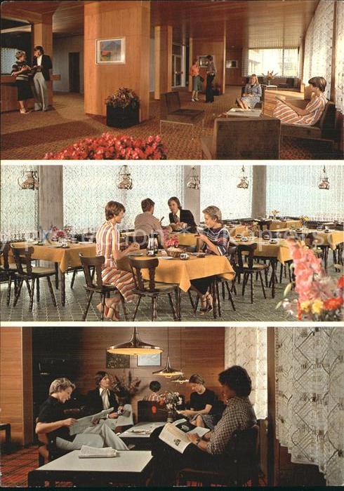 Durbach Staufenburg Kurklinik Foyer Speisesaal Leseraum