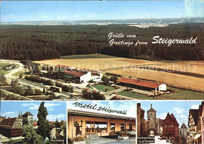 Weingartsgreuth Autobahn Rasthaus Motel Seigerwald Nuernberg Rothenburg Tauber