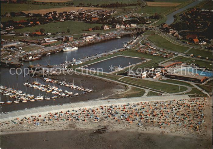 Bensersiel Fliegeraufnahme