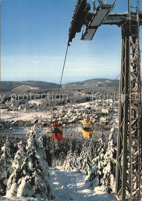 Hahnenklee-Bockswiese Harz Panorama Bocksberg Seilbahn
