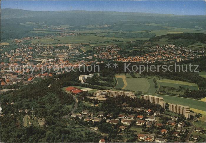 Bad Kissingen mit Hotel Sonnenhuegel Fliegeraufnahme