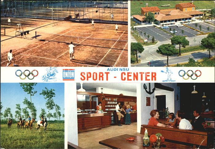 Cavallino Venezia Audi NSU Sport Center Tennis Reiten Parkplatz Gastraum
