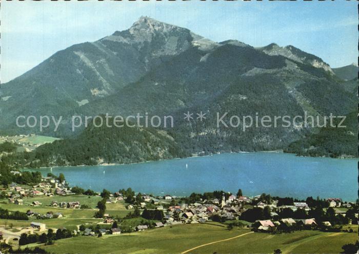 St Gilgen Salzkammergut Wolfgangsee mit Schafberg