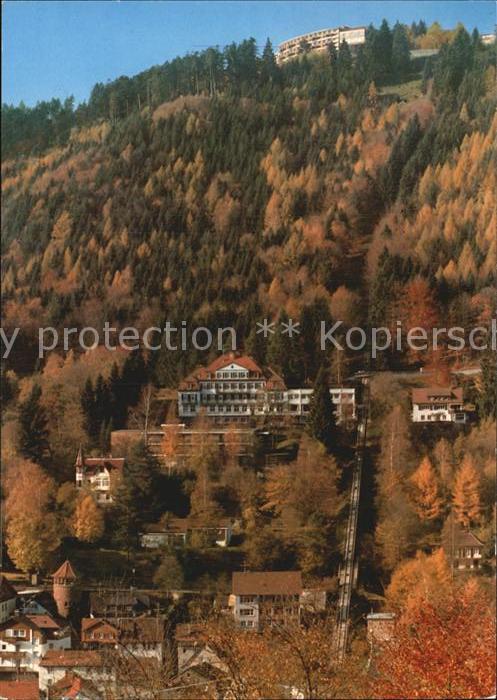 Wildbad Schwarzwald Kurklinik fuer Kriegsblinde