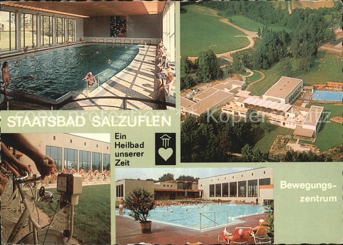 Bad Salzuflen Hallen und Freibad Fliegeraufnahme