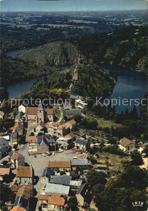 Crozant Vallee de la Creuse Vues du ciel et les