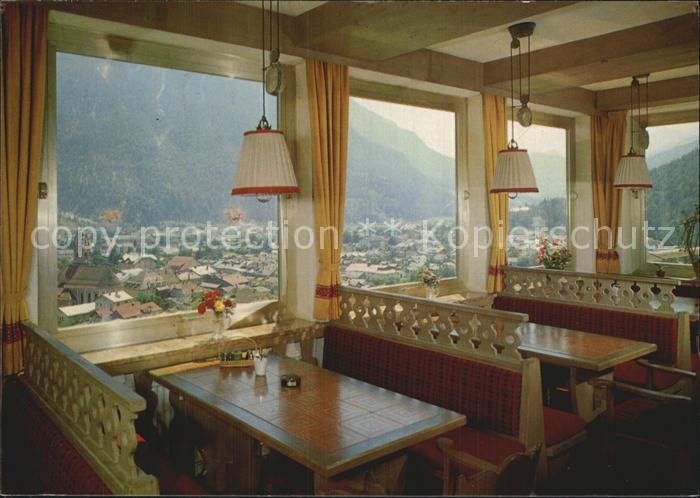 Mittenwald Bayern Berggasthof Terrassen Cafe Kaertner Alm