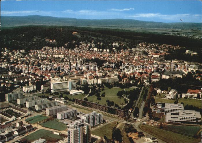 Bad Nauheim Hessisches Staatsbad Fliegeraufnahme