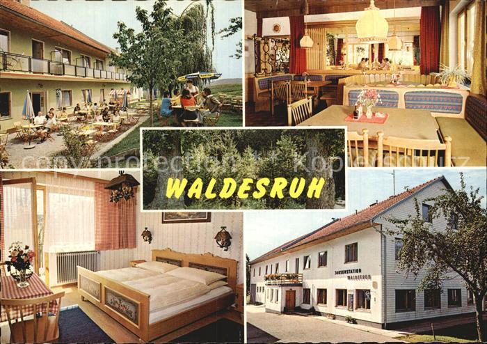 Gallspach Jausenstation Waldesruh Terrasse Gaststube Zimmer
