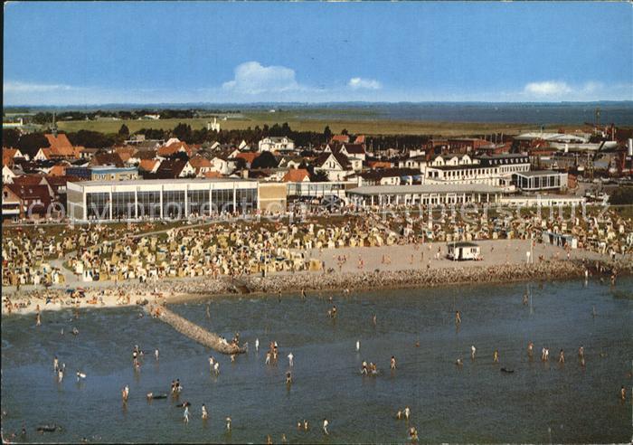 Buesum Nordseebad Fliegeraufnahme