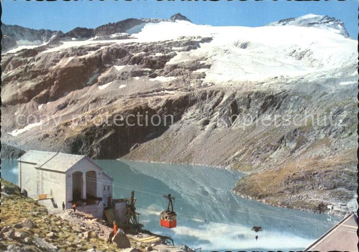 Stubachtal Tirol Bergstation der Stubach Seilbahn am Weissee Granatspitze und So