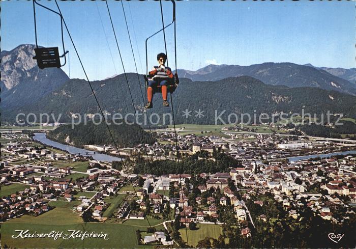 Kufstein Tirol Kaiserlift Panorama