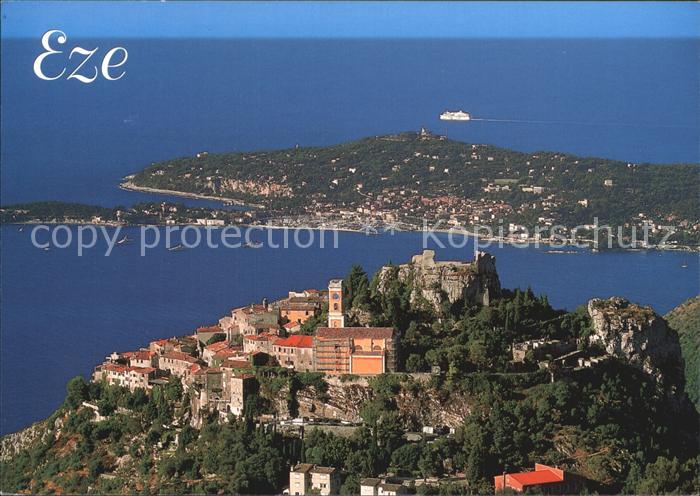 Eze-sur-Mer Fliegeraufnahme