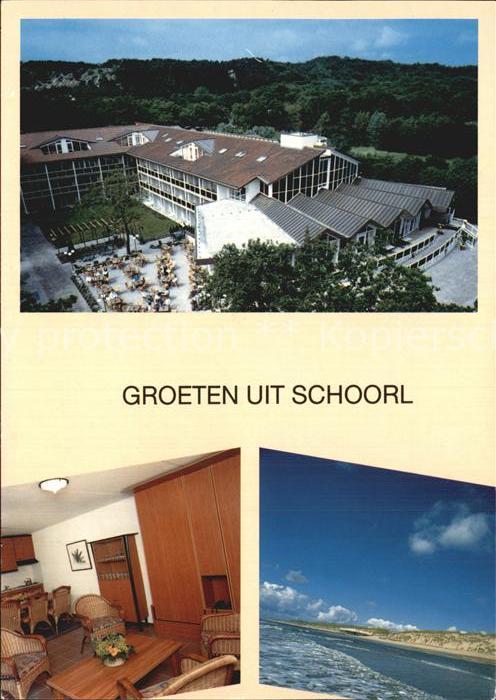 Schoorl Appartementhotel Jan van Scorel Fliegeraufnahme