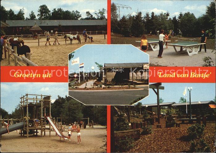 Ees Vakantiedorp Land van Bartje Pferdekoppel Tischtennis Spielplatz