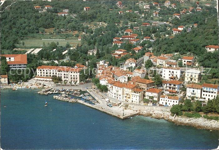 Moscenicka Draga Kroatien Fliegeraufnahme