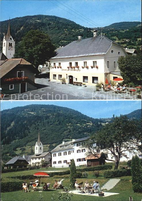 Malta Kaernten Gasthof Pension Hochalmspitze Parkterrasse