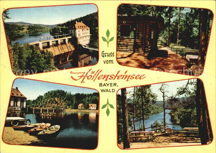 Hoellensteinsee Talsperre Blockhaus Bootsliegeplatz Aussichtspunkt