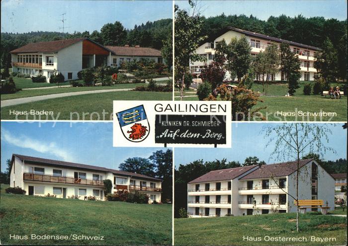 Gailingen Kliniken Dr Schmieder Haus Baden Schwaben Bodensee Oesterreich