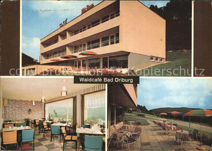 Bad Driburg Waldcafe Pension Bad Driburg Terrasse Gastraum