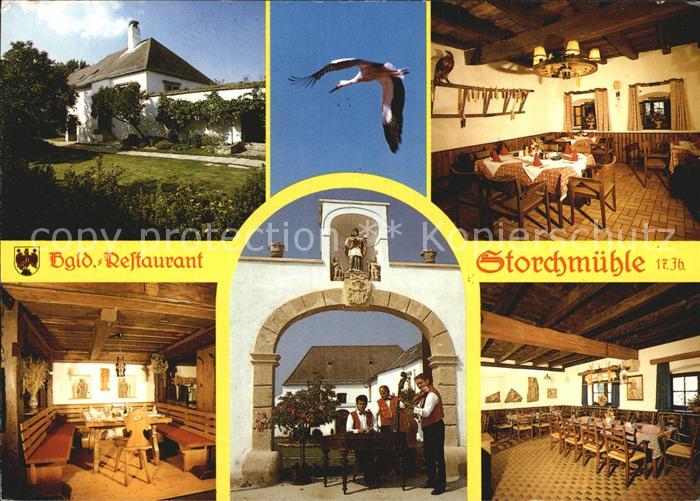 Oslip Burgenland Restaurant Storchmuehle Gastraeume Zigeunerkapelle