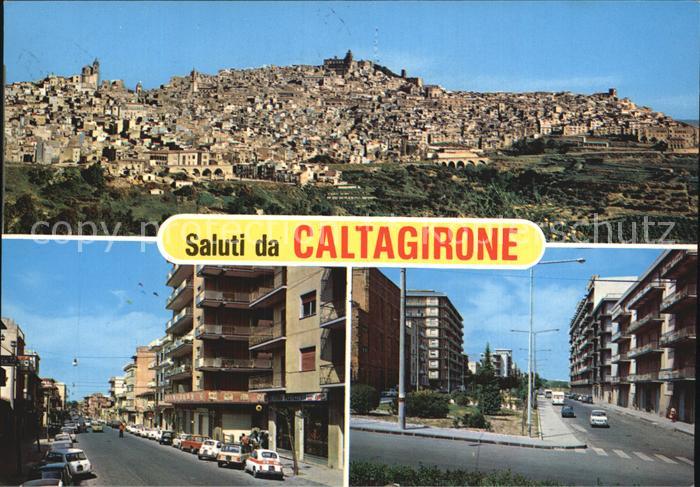 Caltagirone Stadtansicht