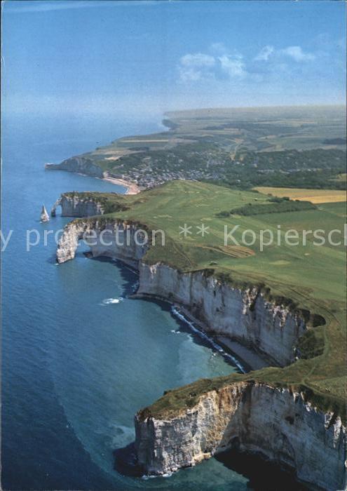 Etretat La Cote Normande Luftbild