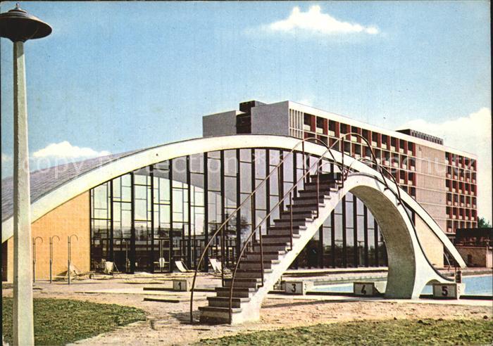 Hajdúszoboszló  Schwimmbad Erholungsheim Beke der Gewerkschaften