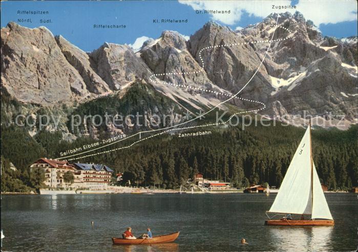 GARMISCH-PARTENKIRCHEN Bayern Eibsee Zugspitze