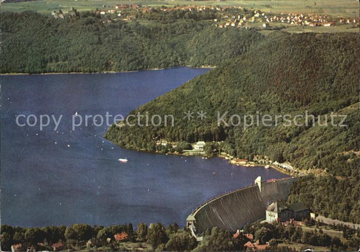 Waldeck Edersee Sperrmauer Schloss