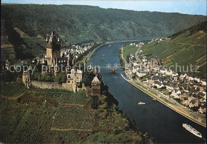 Cochem Mosel Burg Luftaufnahme