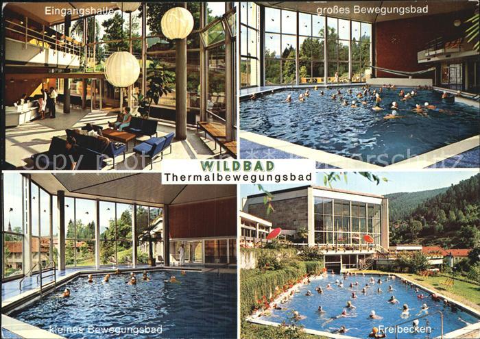 Wildbad Schwarzwald Thermal Hallenbewegungs Freibad