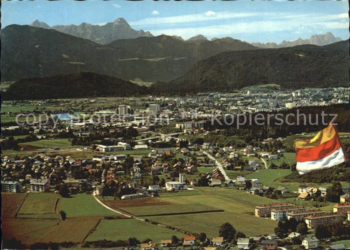 Villach Kaernten Draustadt Mangart Julische Alpen Landskron