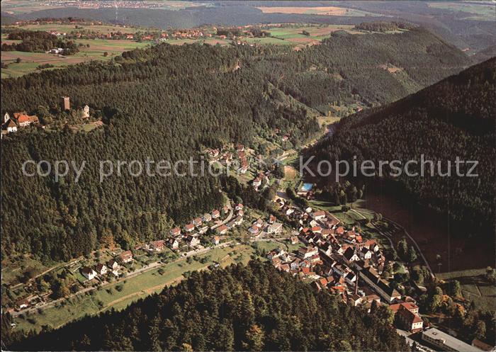Bad Teinach-Zavelstein Flugaufnahme