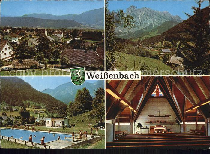 Liezen Steiermark Weissenbach Kirche Schwimmbad
