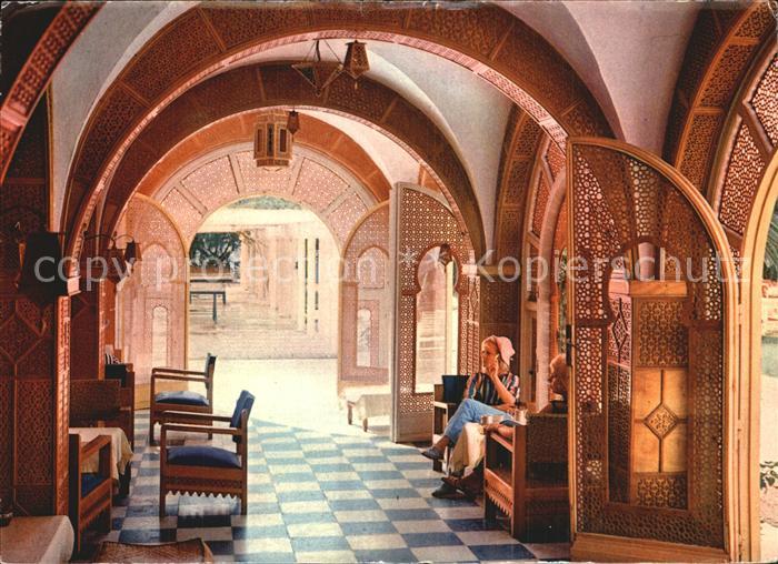 Tunesien Hotel Fourati Le cafe Maure