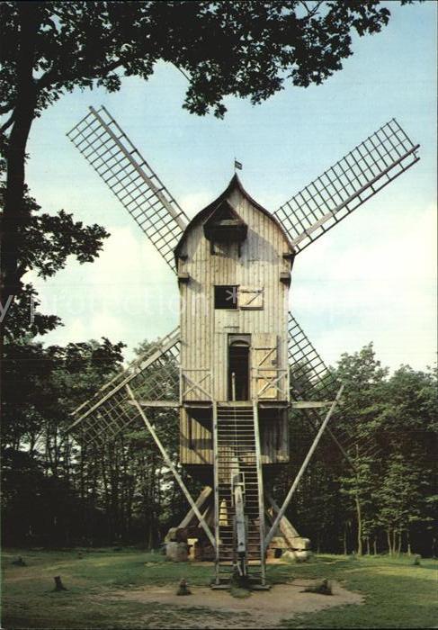 Kommern Mechernich Rheinisches Freilichtmuseum Bochwindmuehle aus Spiel