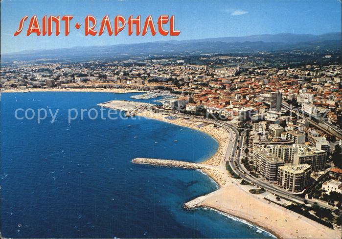 Saint-Raphael Var Fliegeraufnahme