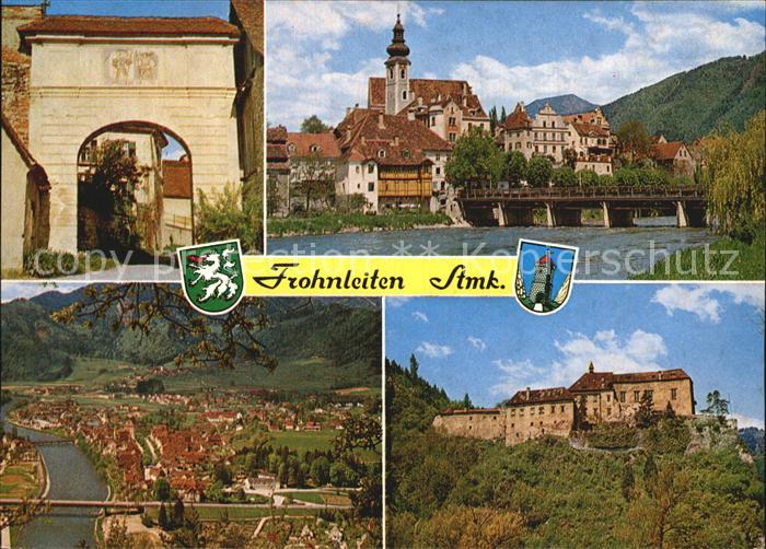 Frohnleiten Bruckentor Murbruecke Burg-Rabenstein