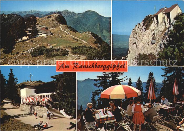 Ruhpolding Bayern Am Rauschberggipfel