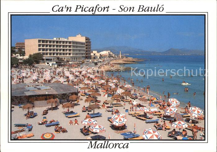 Can Picafort Mallorca Son Baulo Strand Hotel