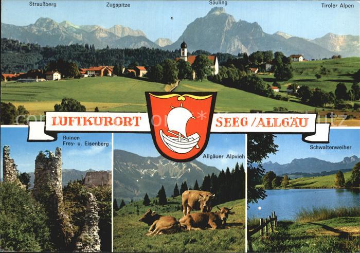 Seeg Ruinen Frey- und Eisenberg Schwaltenweiher K?he