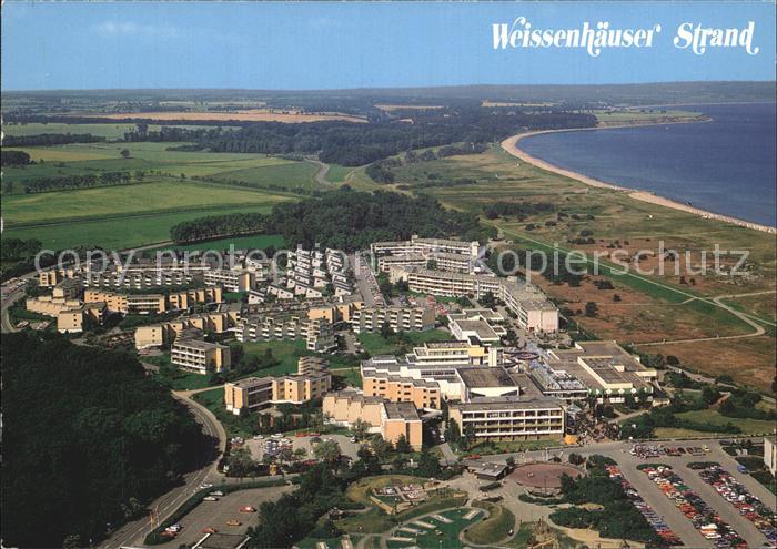 Weissenhaeuser Strand Fliegeraufnahme