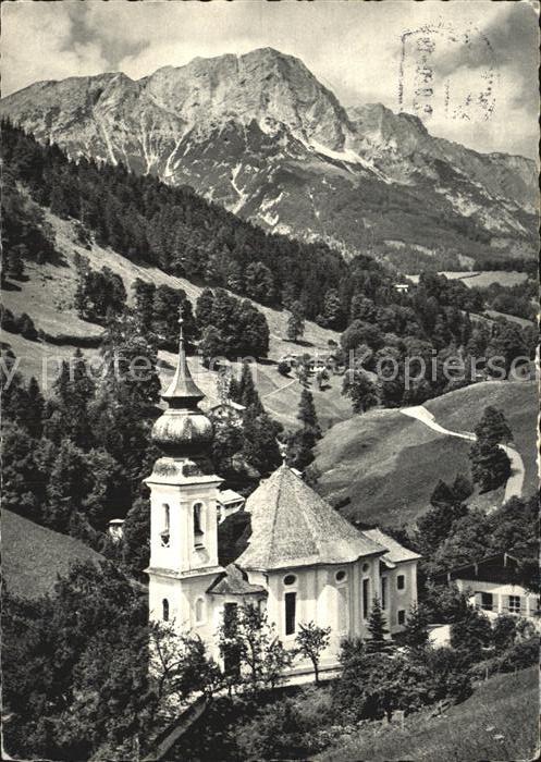 Maria Gern Kirche mit Untersberg