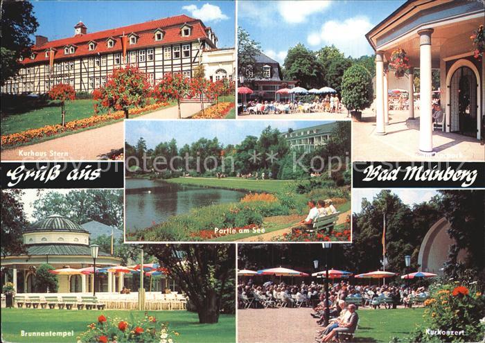 Bad Meinberg Kurhaus Stern Brunnentempel Kurkonzert