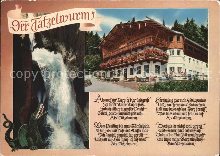 Oberaudorf Gasthaus zum Feurigen Tatzelwurm