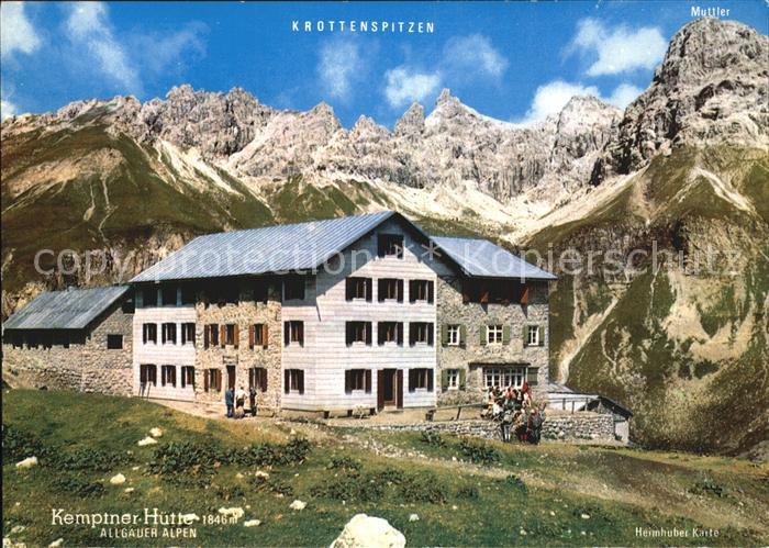 Kempten Allgaeu Kemptenhuette Krottenspitzen