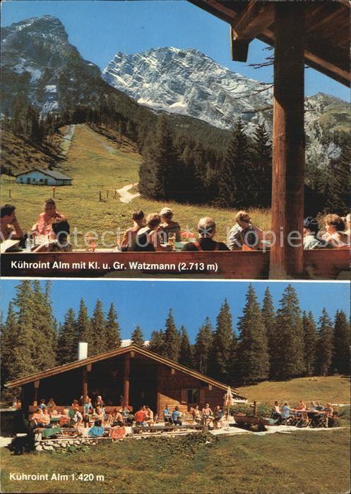 Watzmann Kuehroint Alm