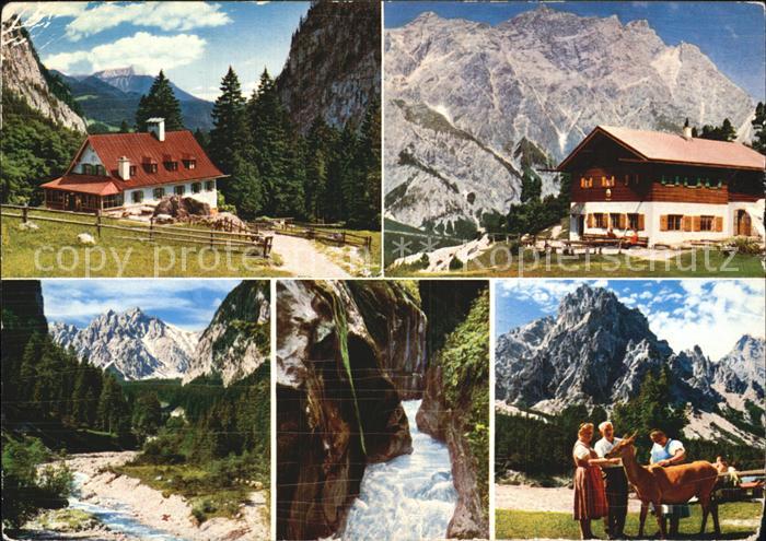Wimbachtal Wimbachschloss Wimbachgriesalm Palvenhoerner